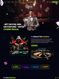 html5在线纸牌游戏娱乐网站模板